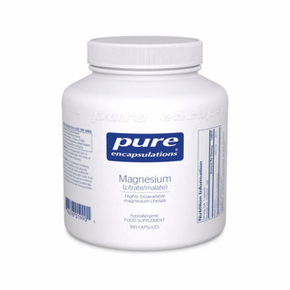 Magnesium (citrate/malate) - 180 Capsules | Pure Encapsulations