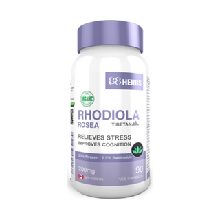 Rhodiola Rosea 200mg - 90 Capsules | 88Herbs